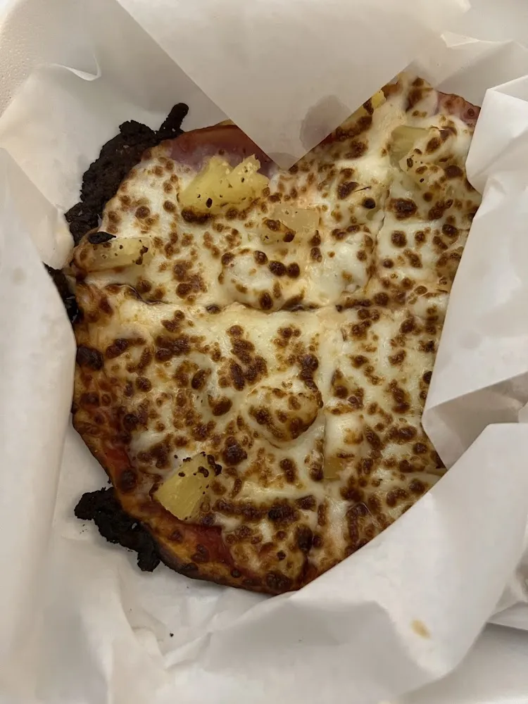 Personal Pizza- Canadian Bacon and Pineapple